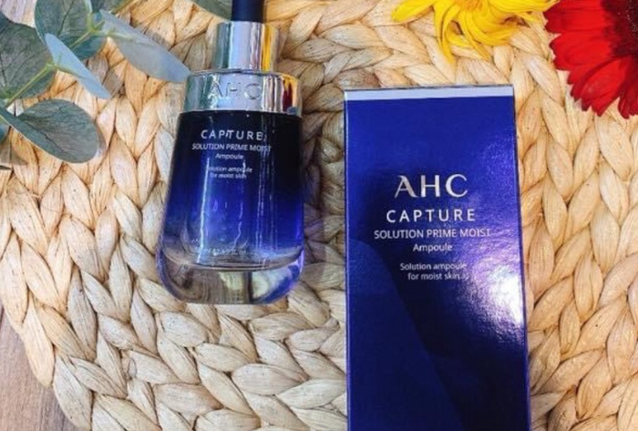Sản phẩm serum AHC xanh dương Capture Solution Ampoule